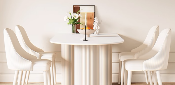 Atrium Columnar Dining Table