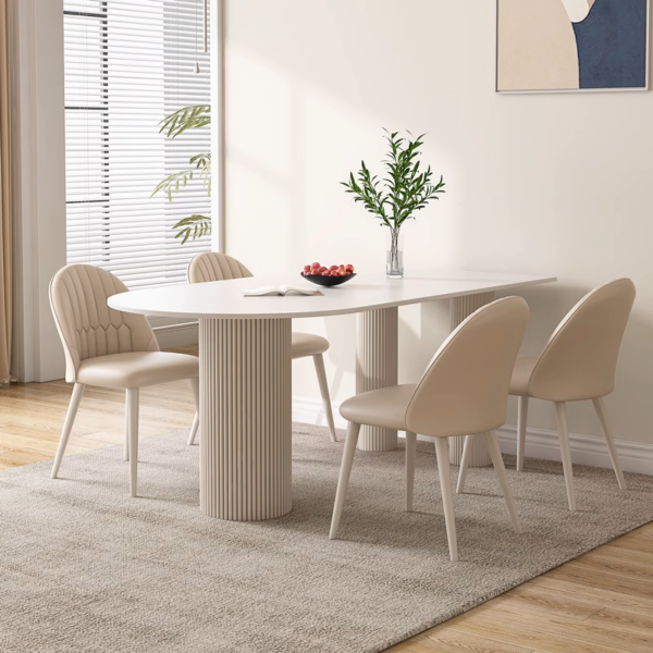 Atrium Columnar Dining Table