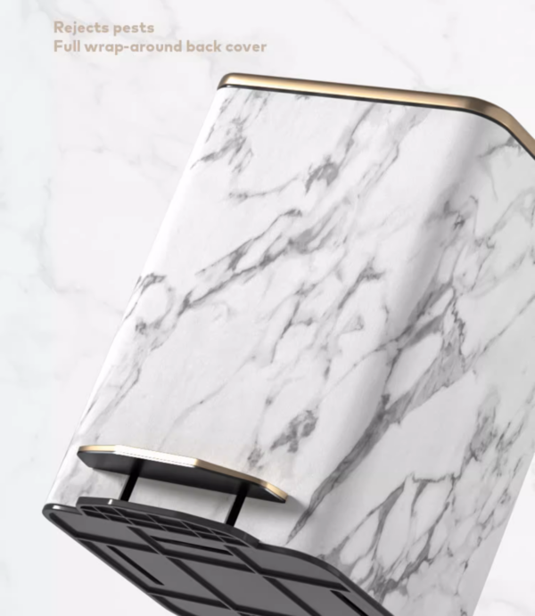 Carrara Chic Waste Bin