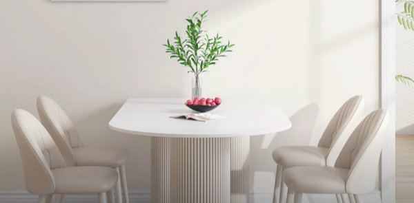 Atrium Columnar Dining Table