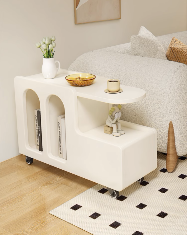 Swift Glide Mobile Coffee Table
