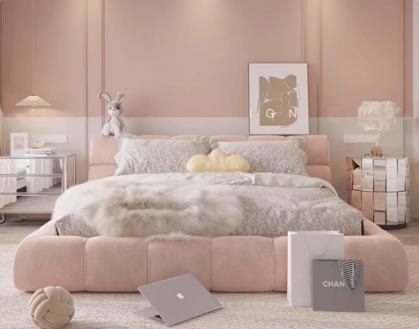 Blush Haven Plush Bed
