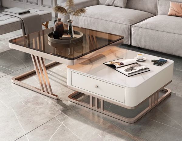 GeoLuxe Nesting Coffee Table Set