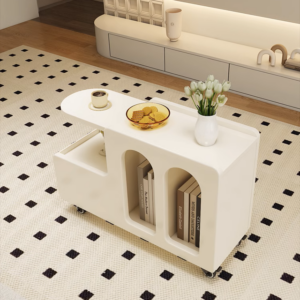 Swift Glide Mobile Coffee Table
