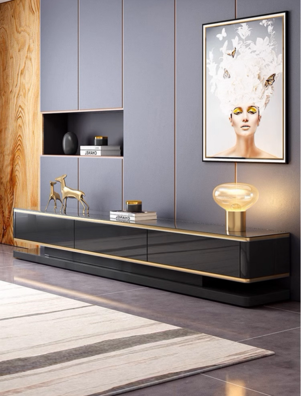 Visionnaire Noir TV unit set