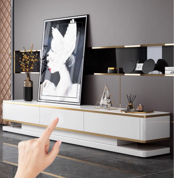 Visionnaire Noir TV unit set