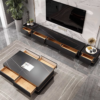 Visionnaire Noir TV unit set