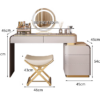 Eleganza Stone & Leather Vanity Ensemble