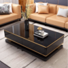Visionnaire Noir TV unit set