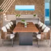 Serenity Stone Outdoor Dining Set