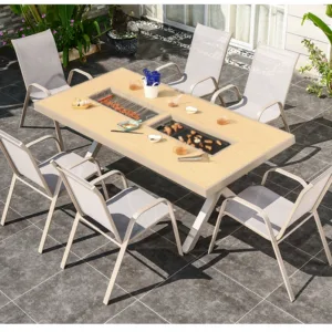 Alfresco Feast Deluxe Barbeques Patio Set