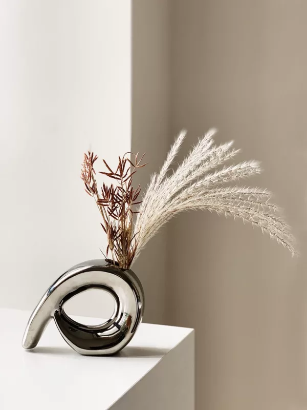 Lunar Gleam Vase