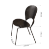 Silhouette Noir Dining Chair
