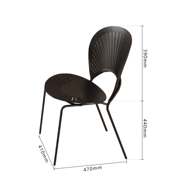 Silhouette Noir Dining Chair