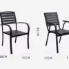 Metro Elegance Patio Dining Set