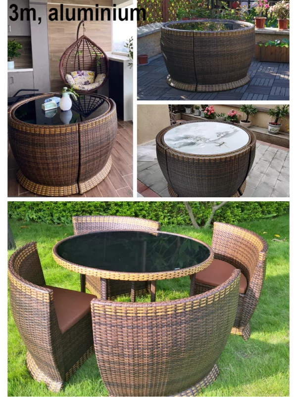 Twilight Rendezvous Rattan Set