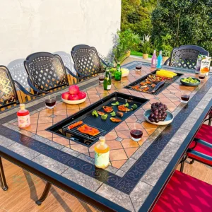 GrillMaster's Delight Outdoor Dining Suite