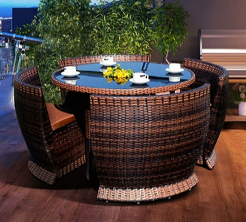 Twilight Rendezvous Rattan Set