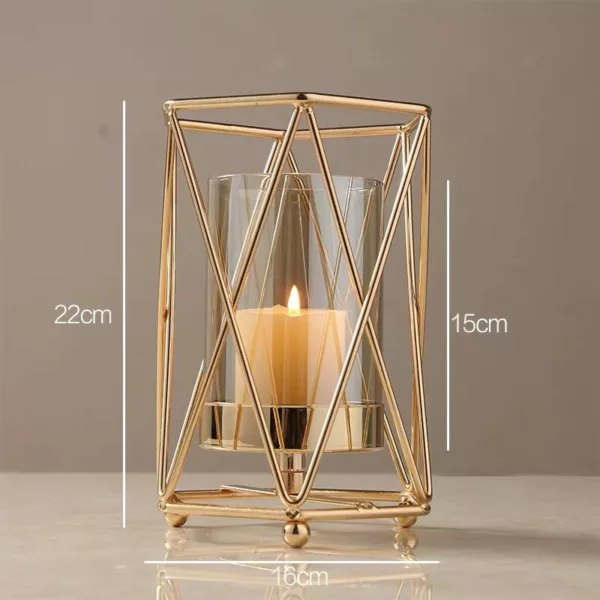 Luxe Spiral Elegance Candlesticks