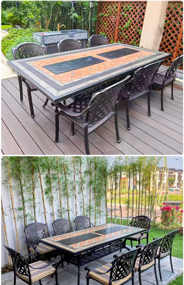 GrillMaster's Delight Outdoor Dining Suite