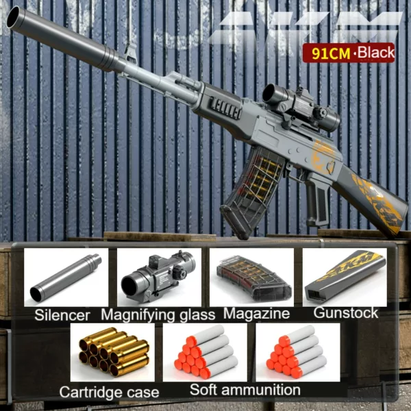 AK-47 Assault Rifle Toy Replica
