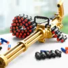 Golden Commando Gatling Blaster