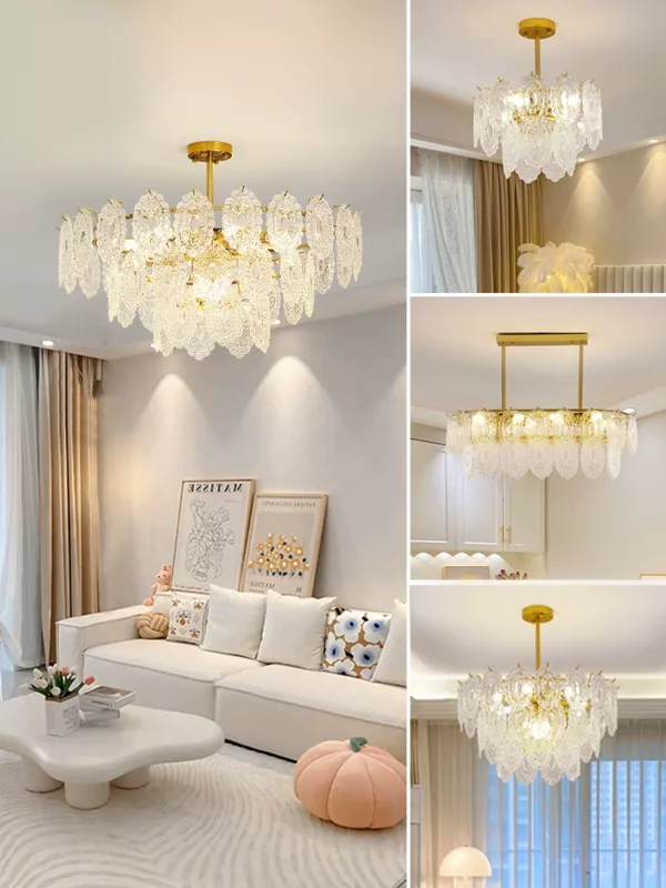 Parisian Elegance Crystal Chandelier