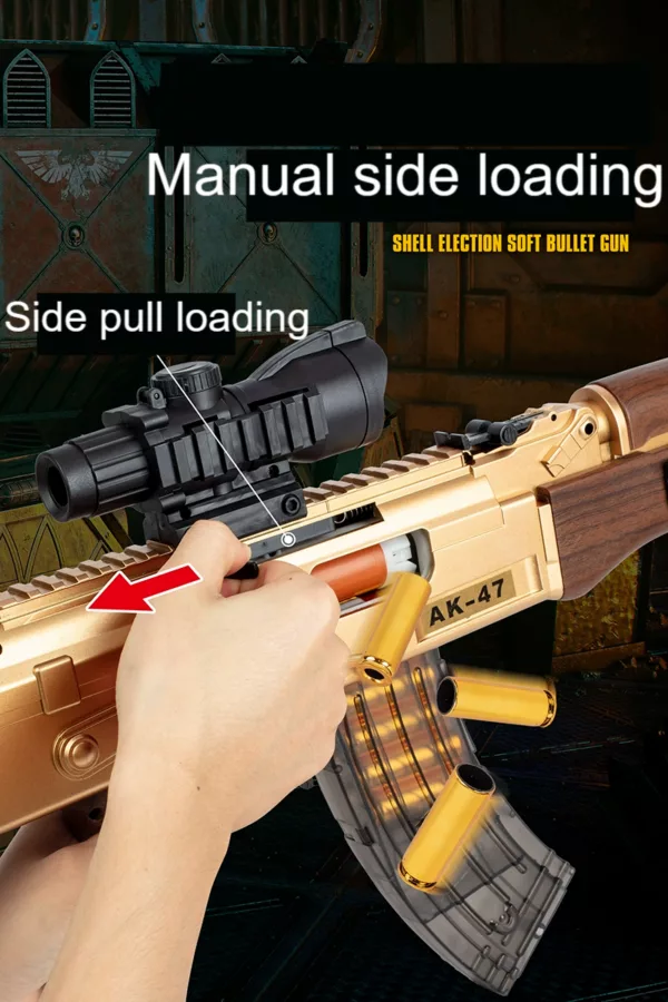 AK-47 Assault Rifle Toy Replica