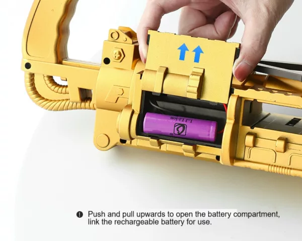 Golden Commando Gatling Blaster