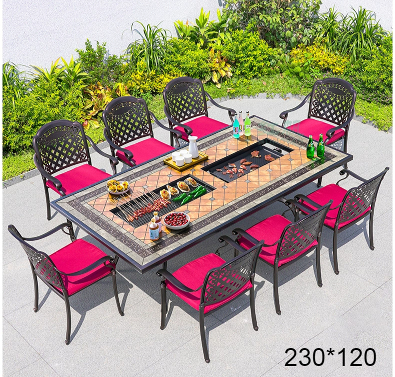 GrillMaster's Delight Outdoor Dining Suite