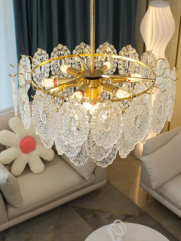 Parisian Elegance Crystal Chandelier