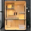 Multi Functional Solid Wood Cat Cage