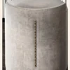 Luxuria Stone & Leather Vanity Ensemble - Elegant Dressing Table Set