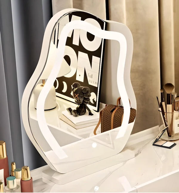 Stunning Luminous Vanity Set with Mirror