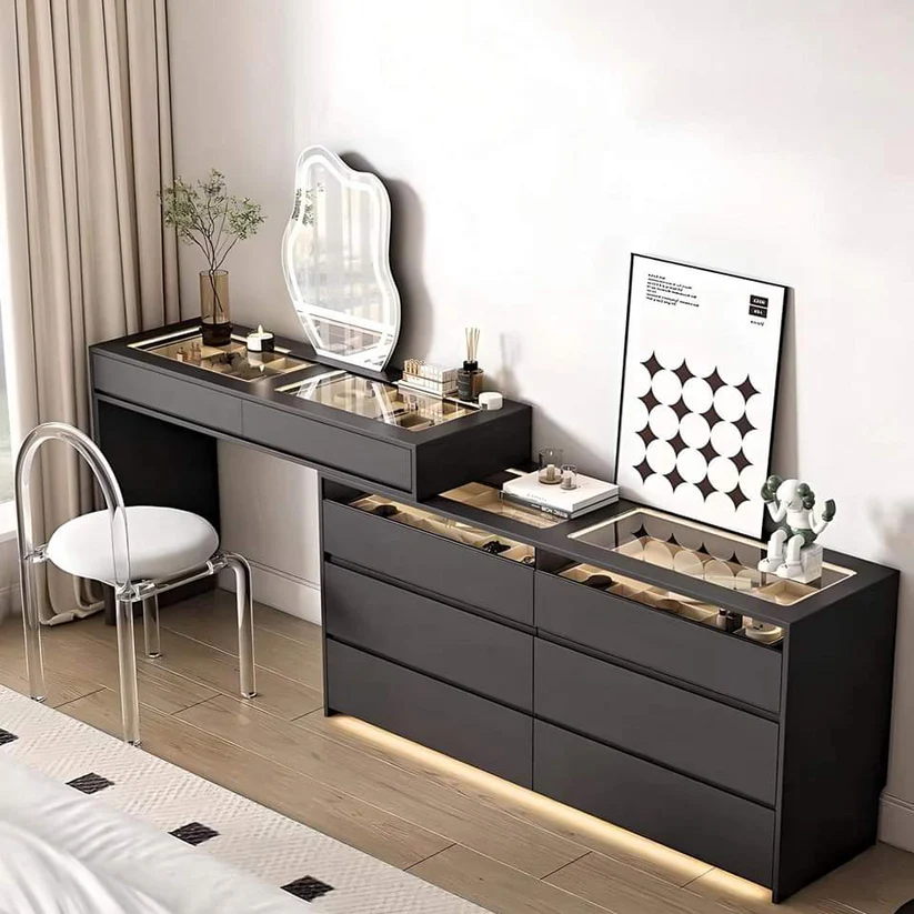 Decadent Geometric Vanity Set