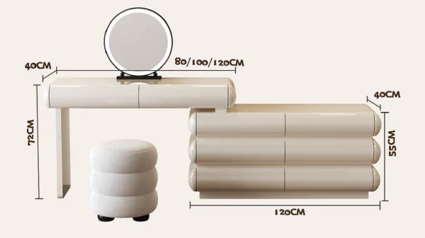 Luxe Serenity Vanity Set